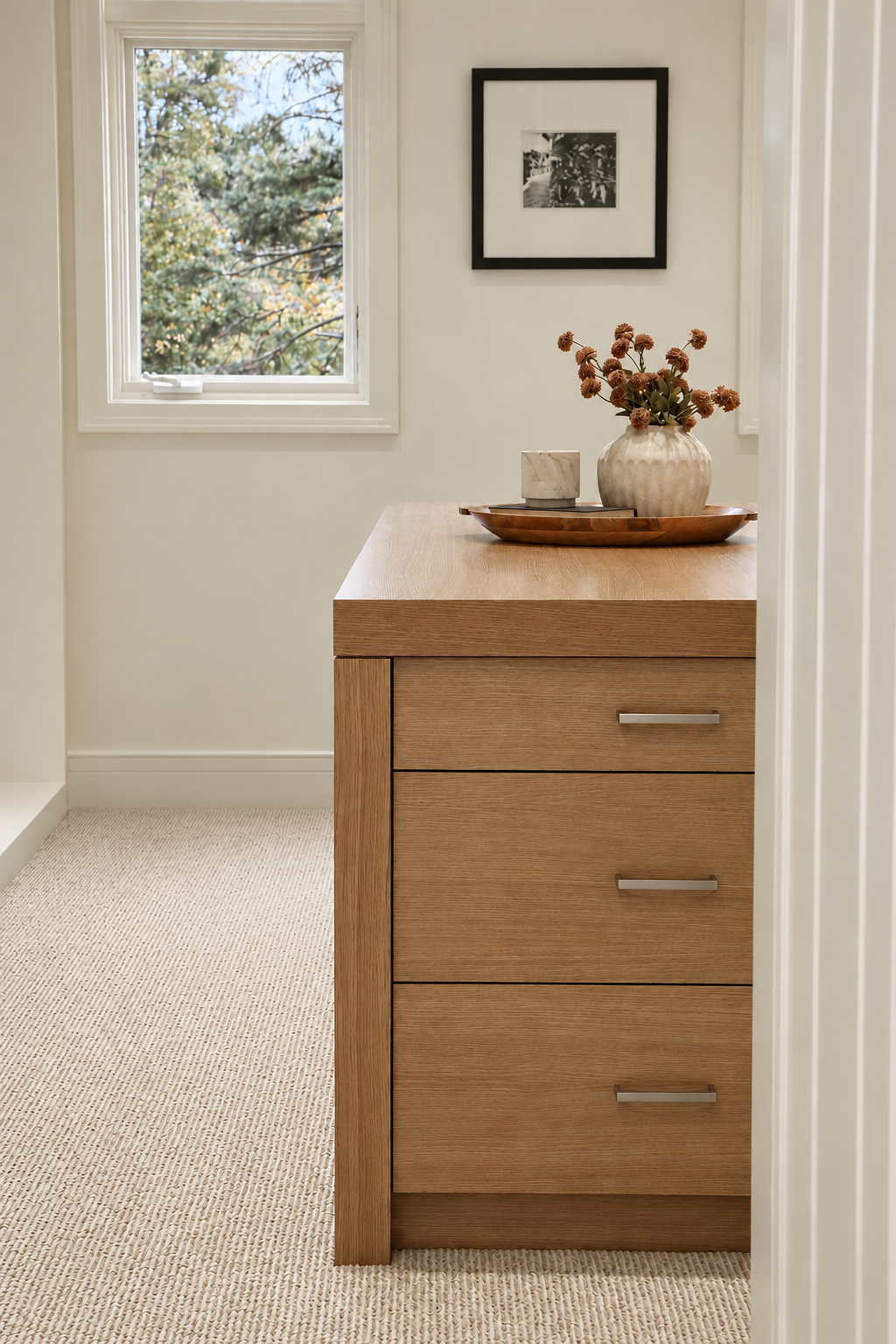Primary suite — dresser detail